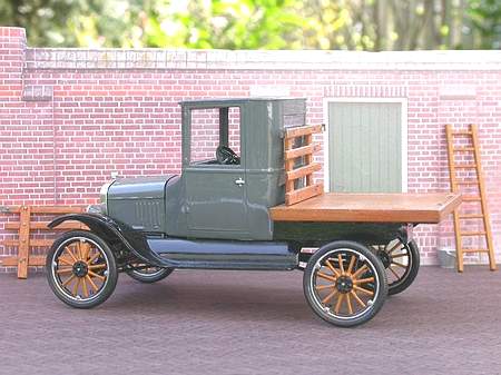 Model A 5 Window Coupe Stakebed Truck